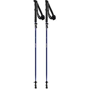 フォールダーTWIST115 トレッキングポール ブルー 100–115cm 2本セット 510207