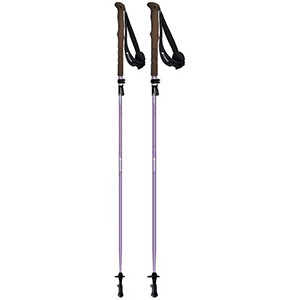 フォールダーTWIST110 トレッキングポール ペイズリーパープル 95–110cm 2本セット 510304