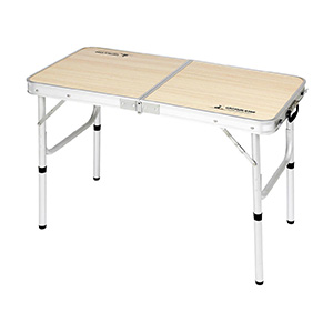 ジャストサイズ レジャーシートが入る トランクテーブル 90×45cm UC-529